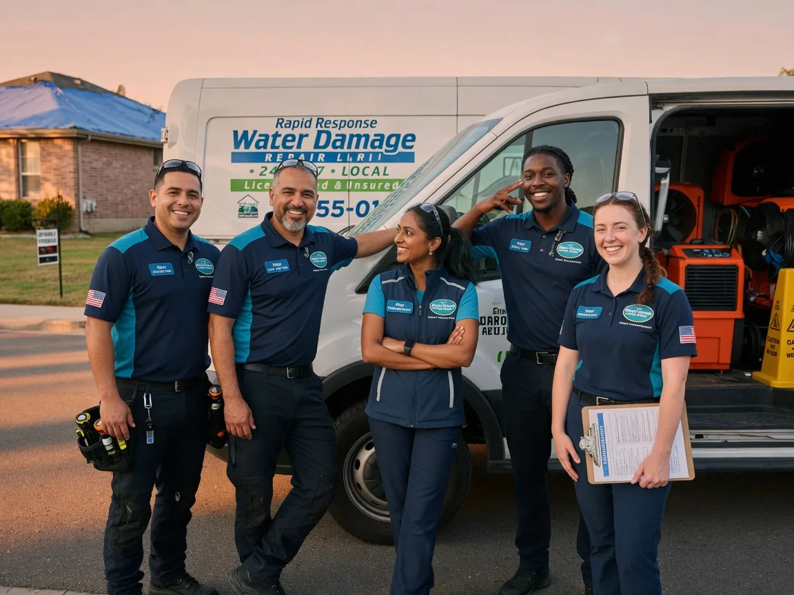 Water Damage Restoration company in New Canton, IL
